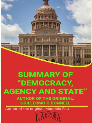 cover image of Summary of "Democracy, Agency and State"